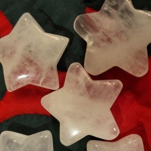 Clear Quartz Stars